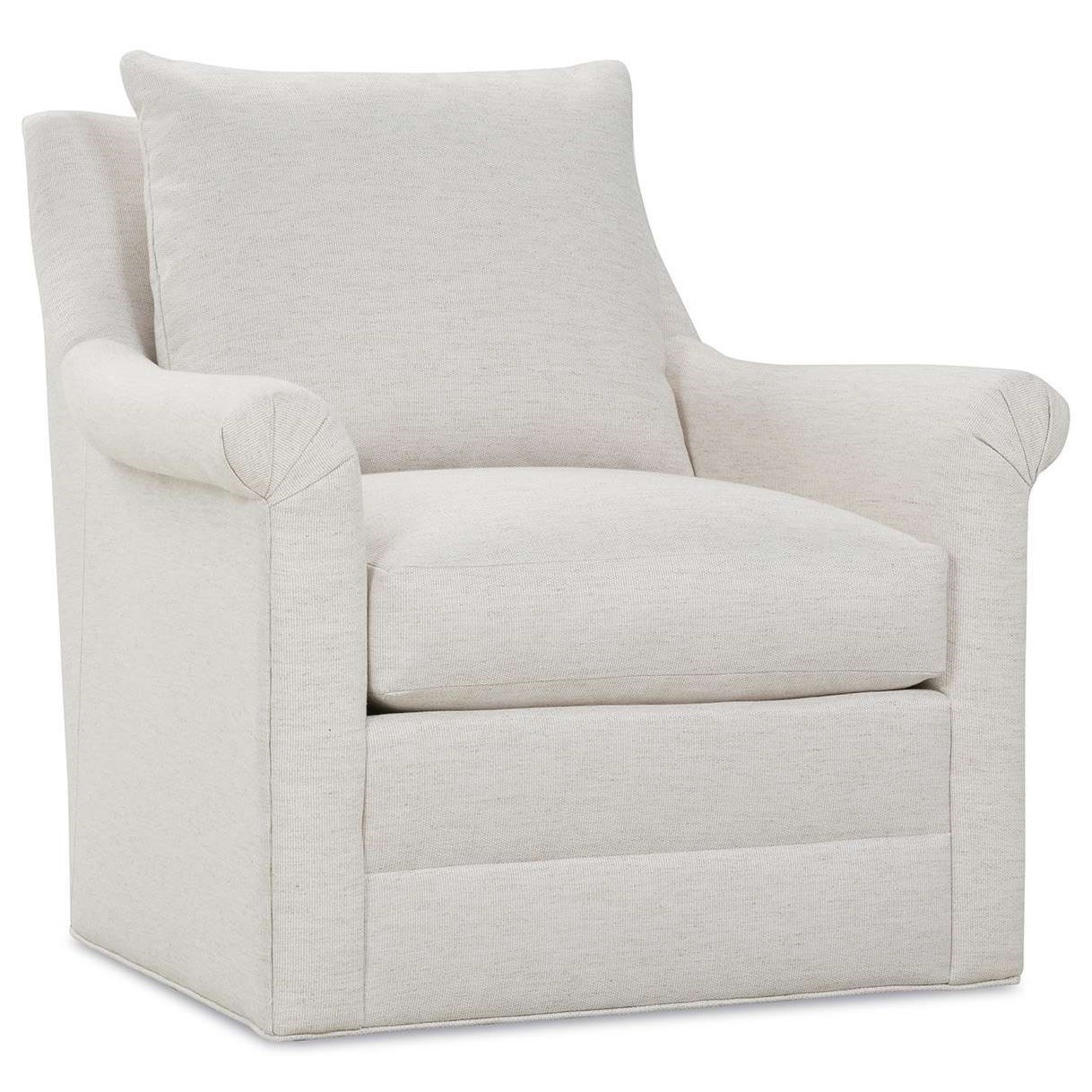 Penelope low back swivel clearance